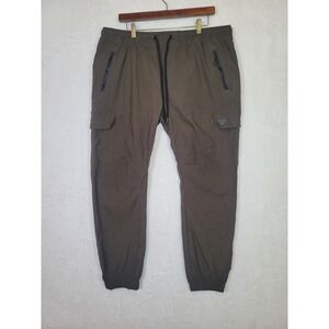 Benjamin Black‎ Y2K Cargo Jogger Pants  Activewear Hiking Nylon 39x29 Size 2X